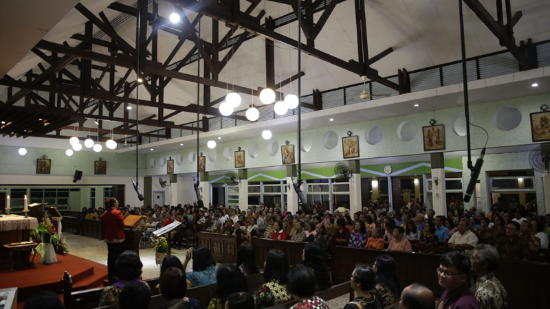 misa online minggu sore