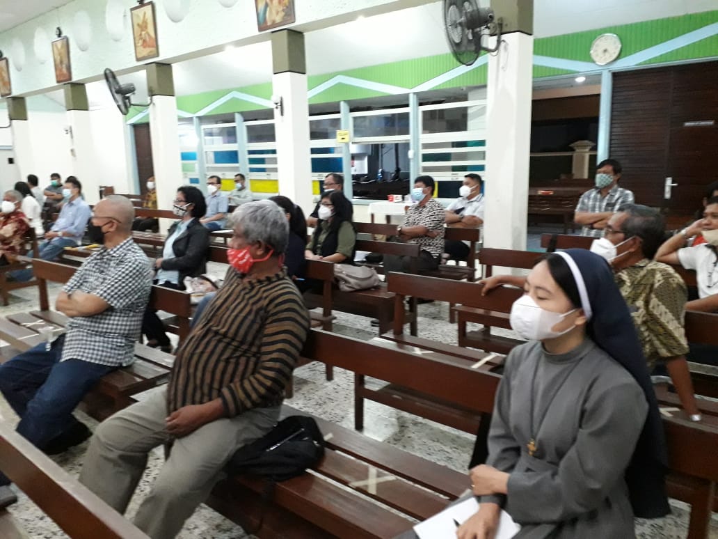 Pertemuan Panitia Pembangunan Gereja Jetis Dengan Tim Ekonomat KAS & Tim Pembangunan Gereja Pugeran