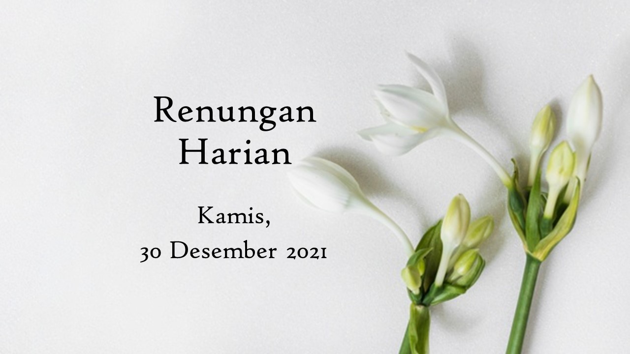 renungan harian hari ini