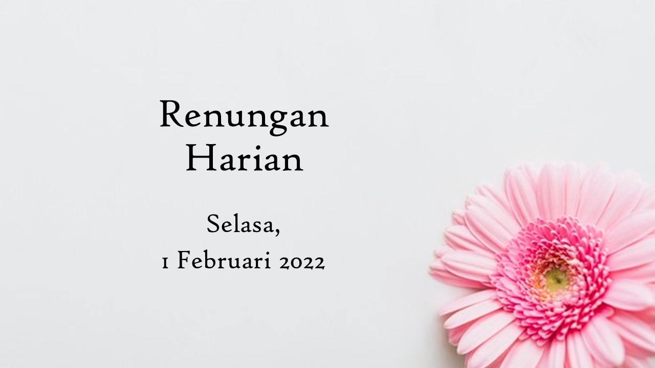 renungan harian hari ini