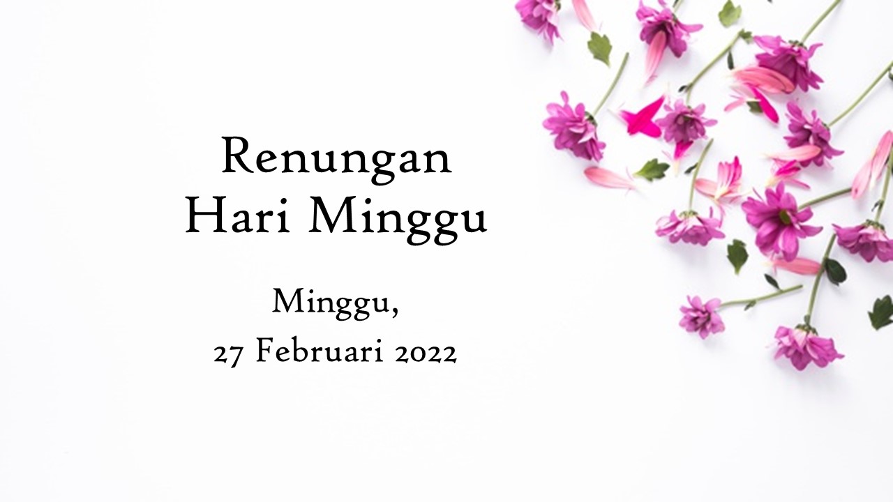 renungan harian hari ini