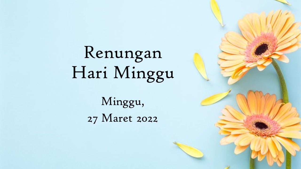 renungan harian hari ini