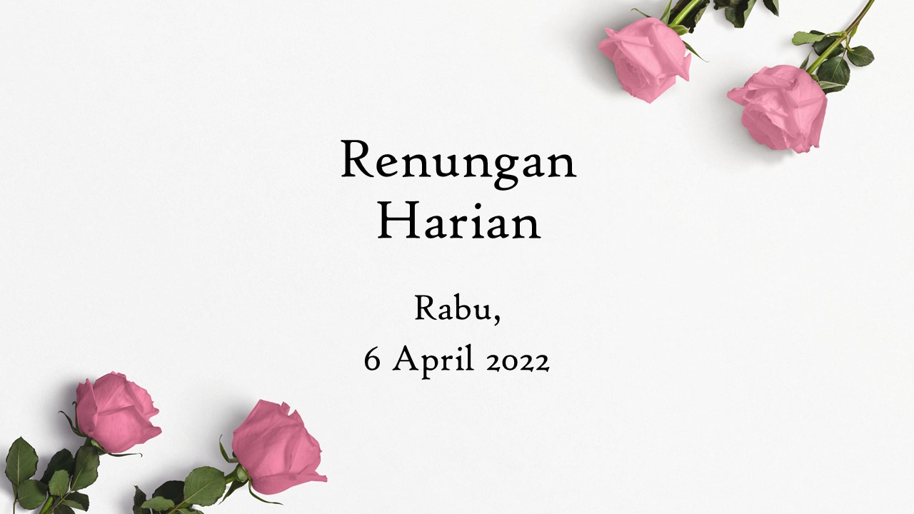 renungan harian hari ini