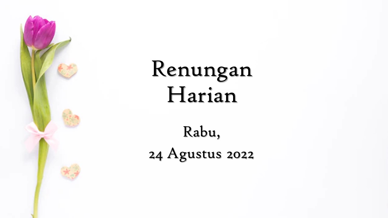 renungan harian hari ini