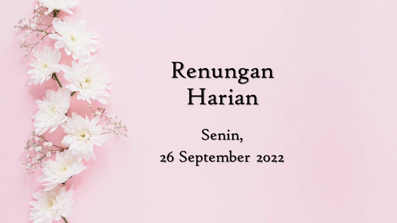 renungan harian hari ini