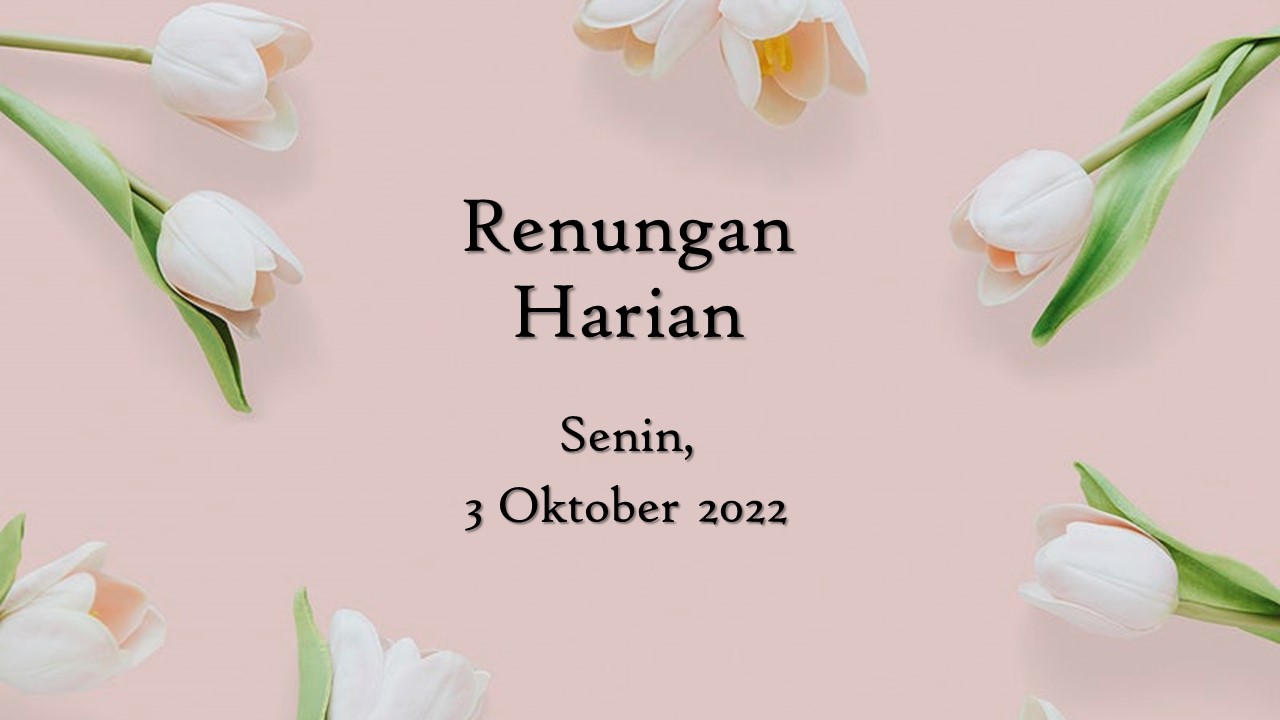 renungan harian hari ini