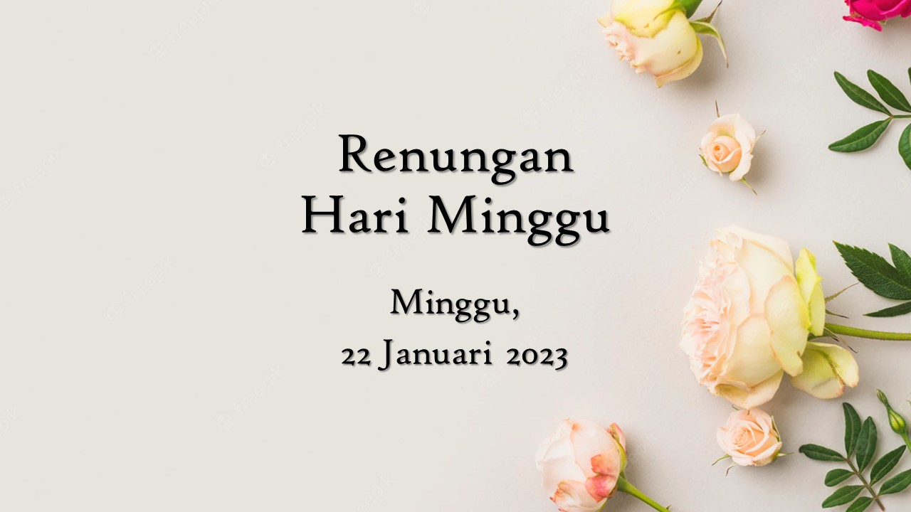 renungan harian hari ini