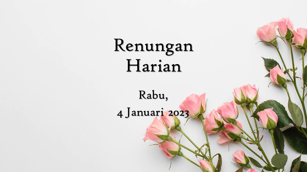 renungan harian hari ini