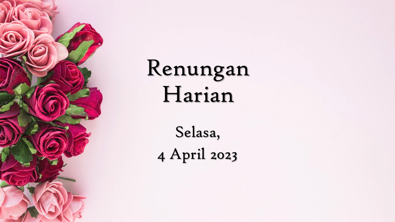 renungan harian hari ini