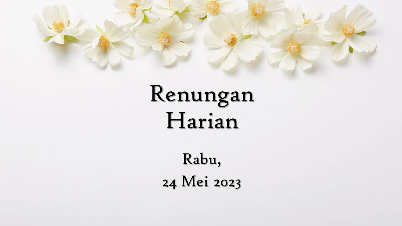 renungan harian hari ini