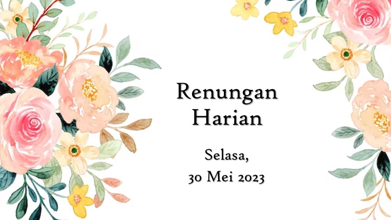 renungan harian hari ini