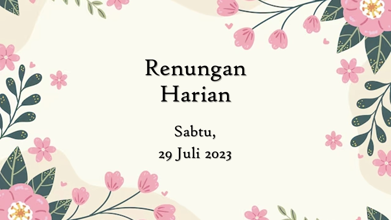 renungan harian katolik