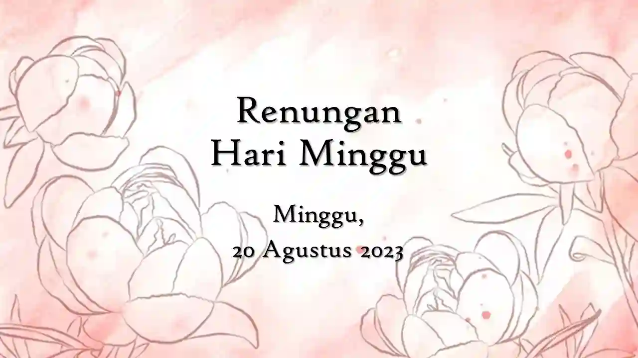 renungan harian katolik
