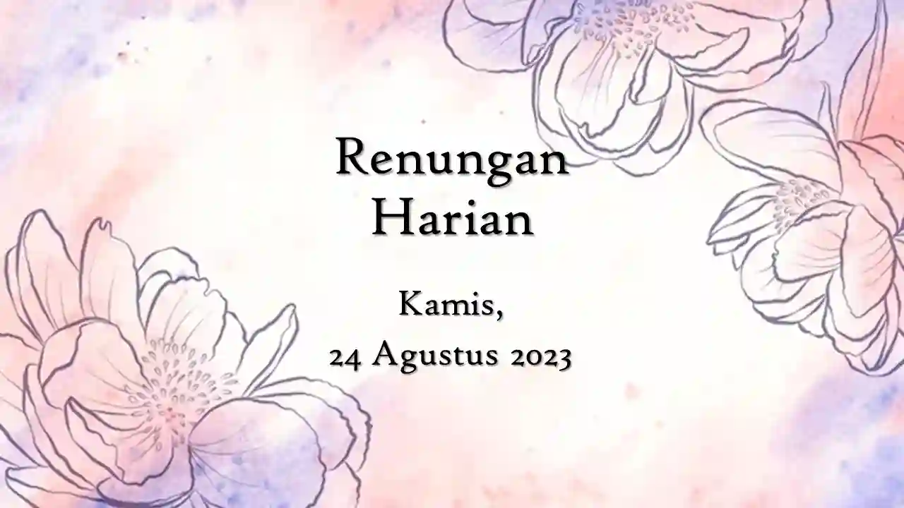 renungan harian katolik