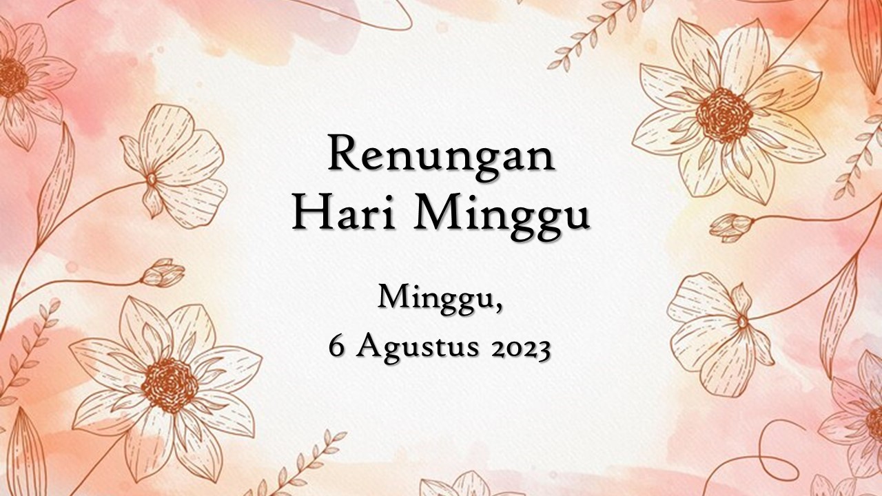 renungan harian katolik