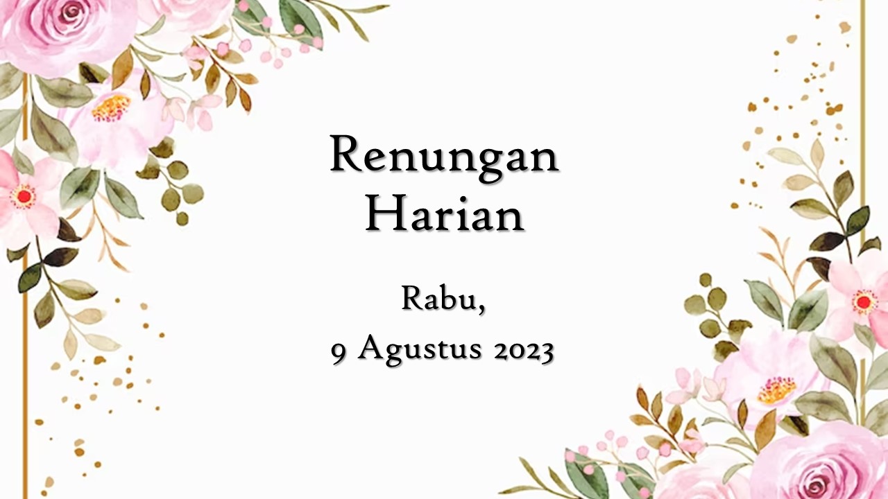 renungan harian katolik