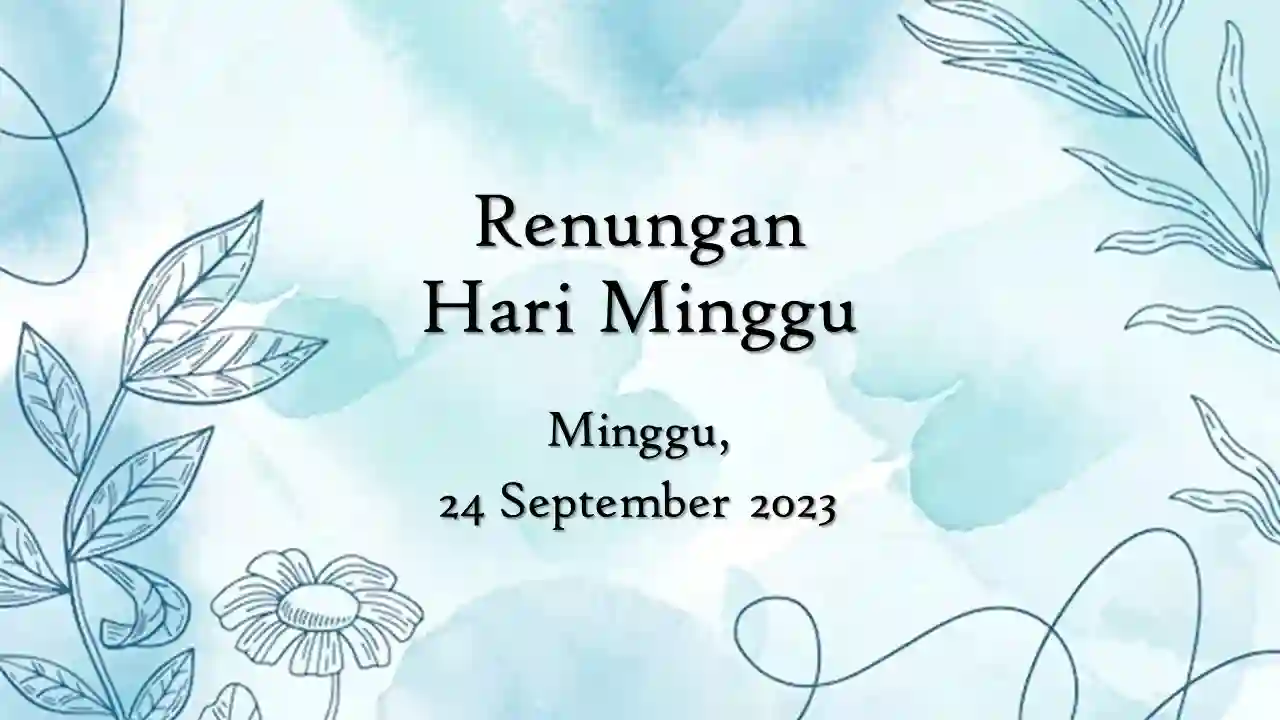 renungan harian katolik