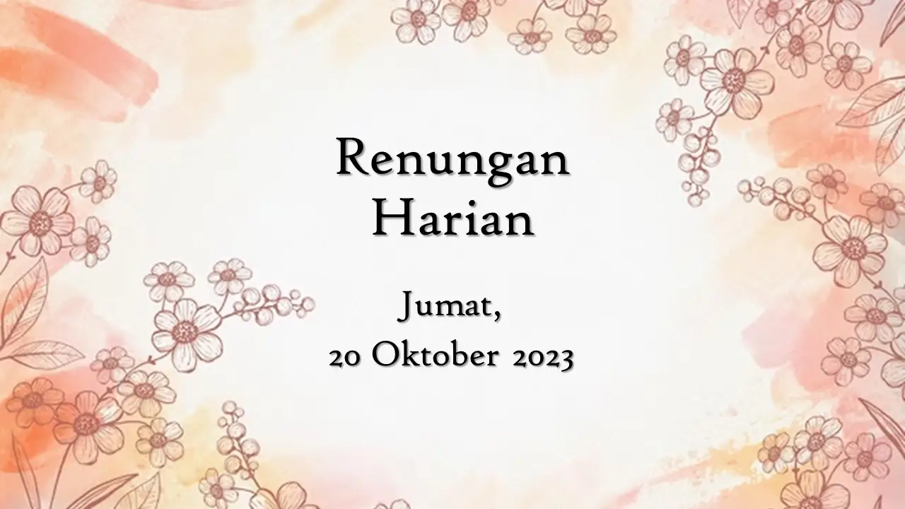 renungan harian katolik