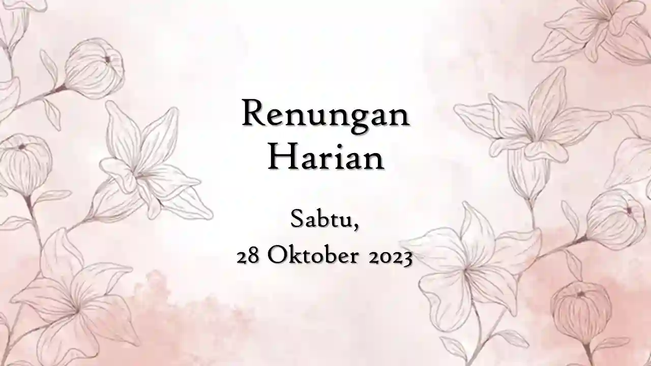 renungan harian katolik