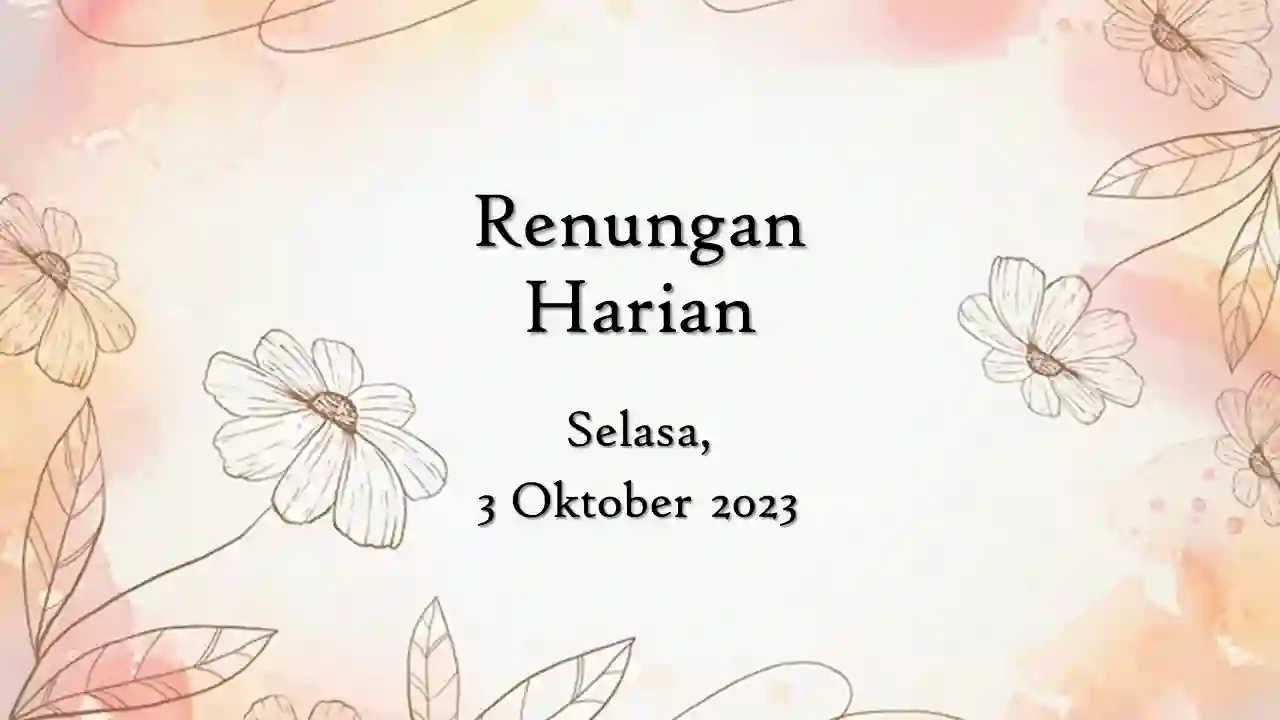 renungan harian katolik