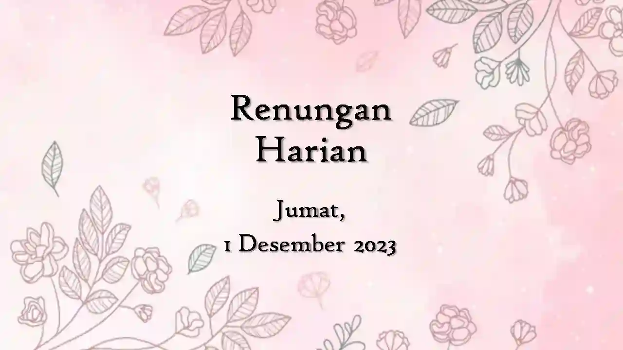renungan harian katolik