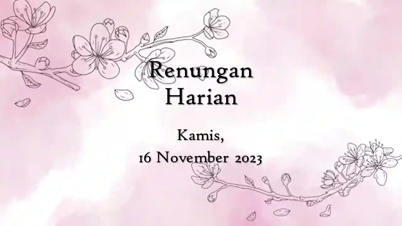 renungan harian katolik