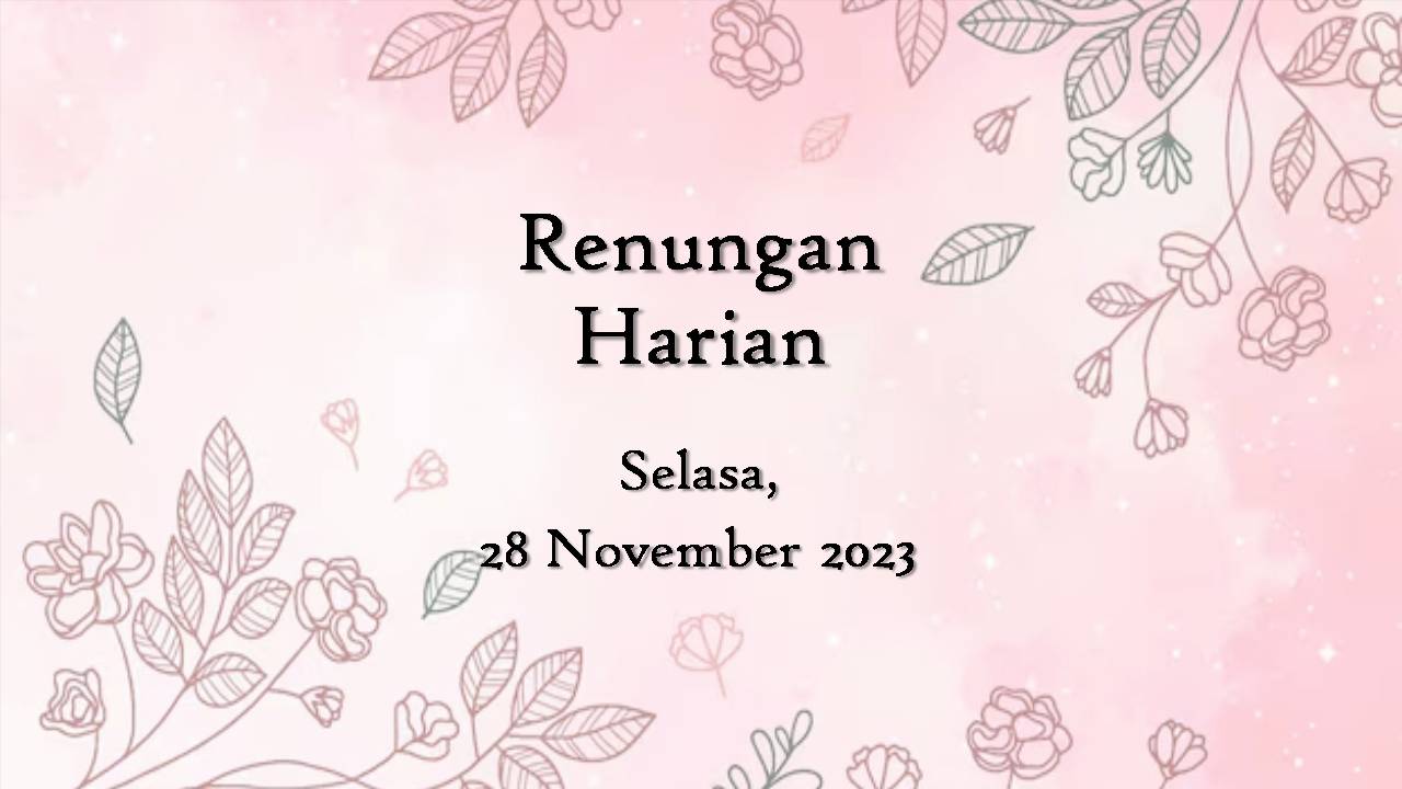 renungan harian katolik