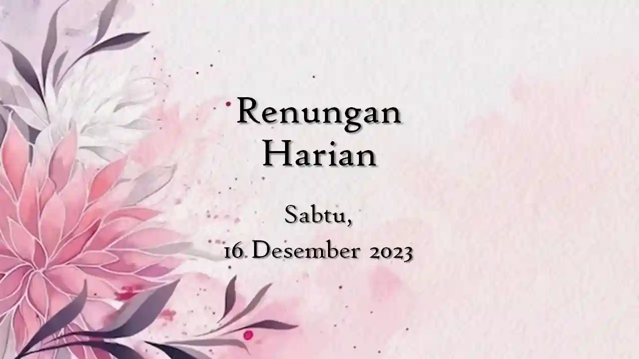 renungan harian katolik