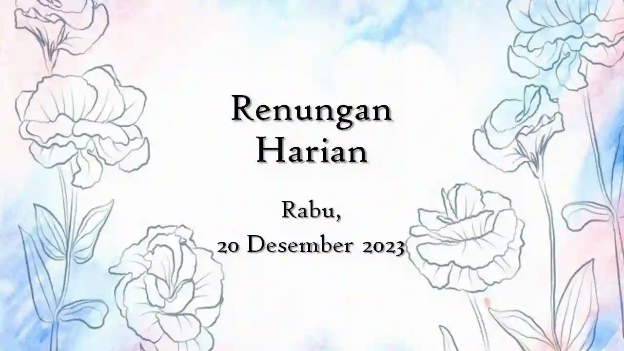 renungan harian katolik