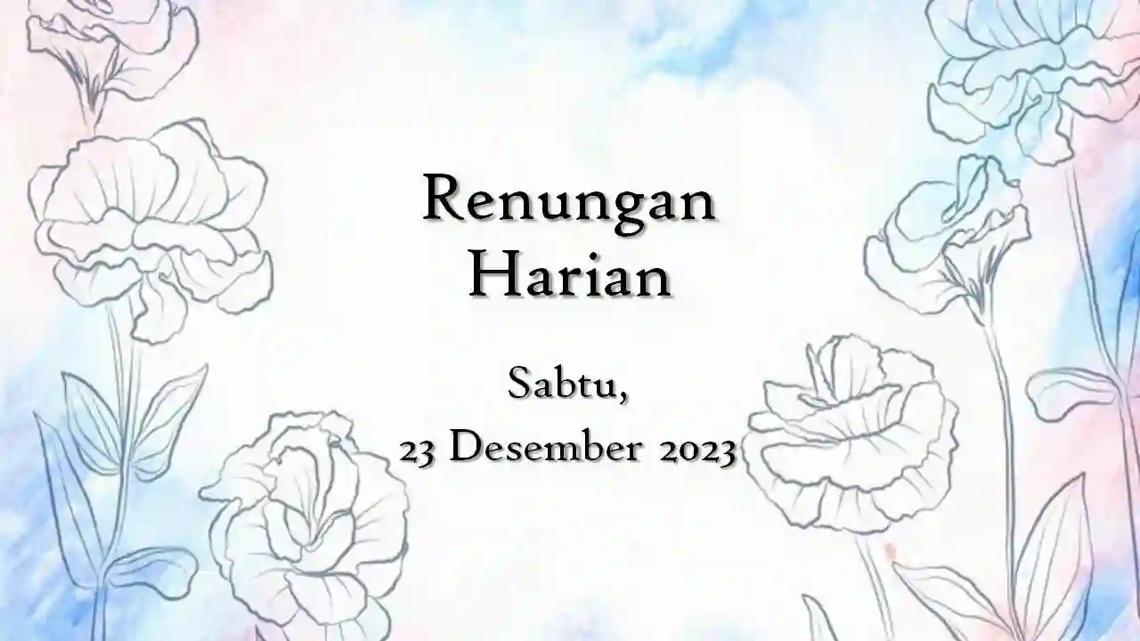 renungan harian katolik