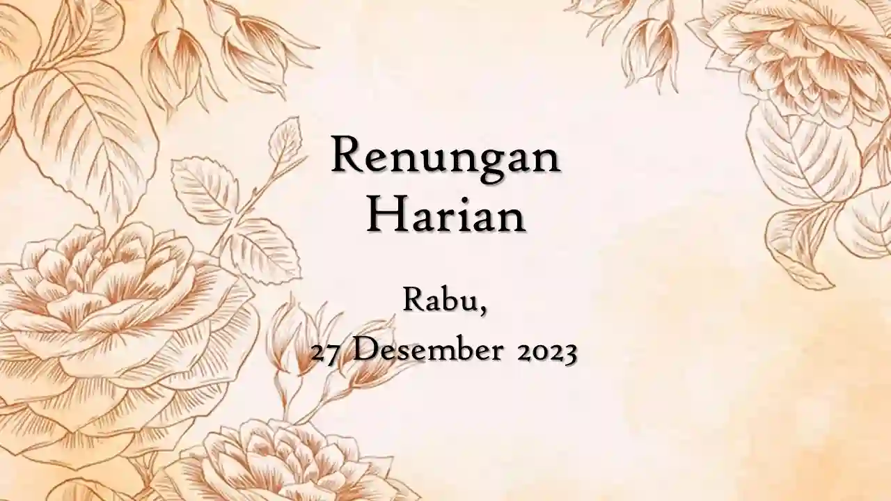 renungan harian katolik