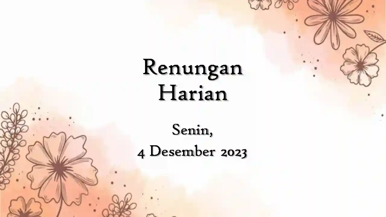 renungan harian katolik