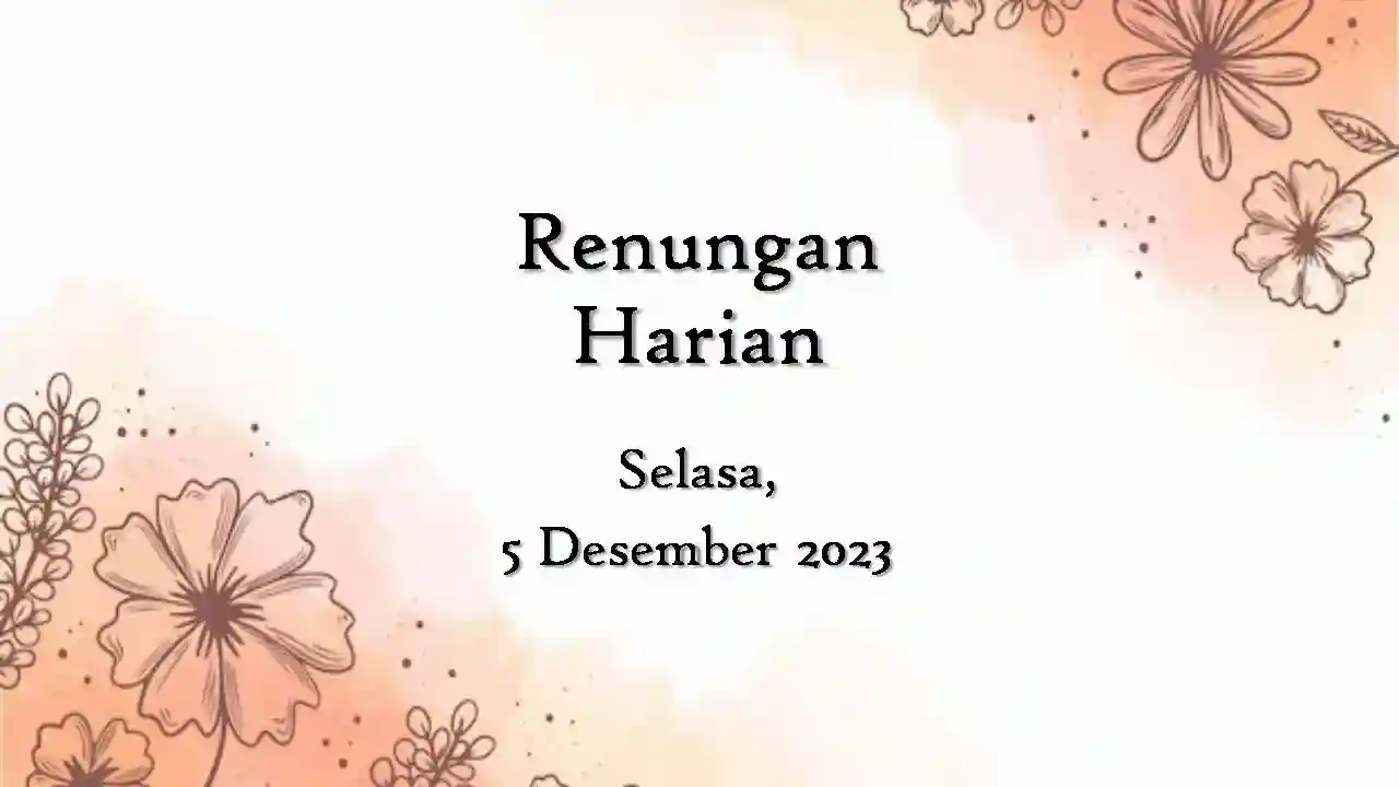 renungan harian katolik