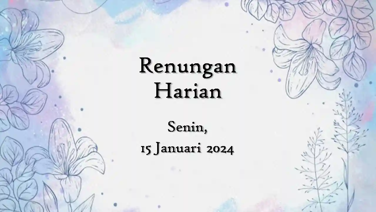 renungan harian katolik