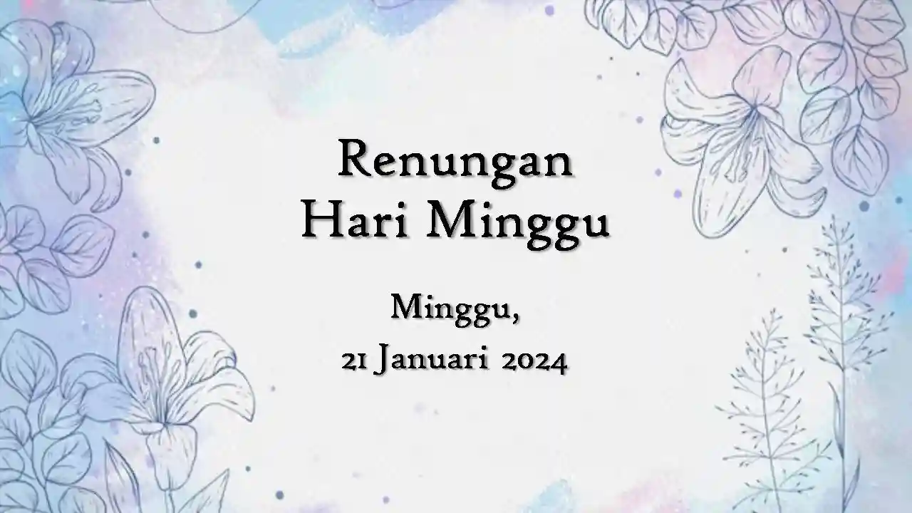 renungan harian katolik