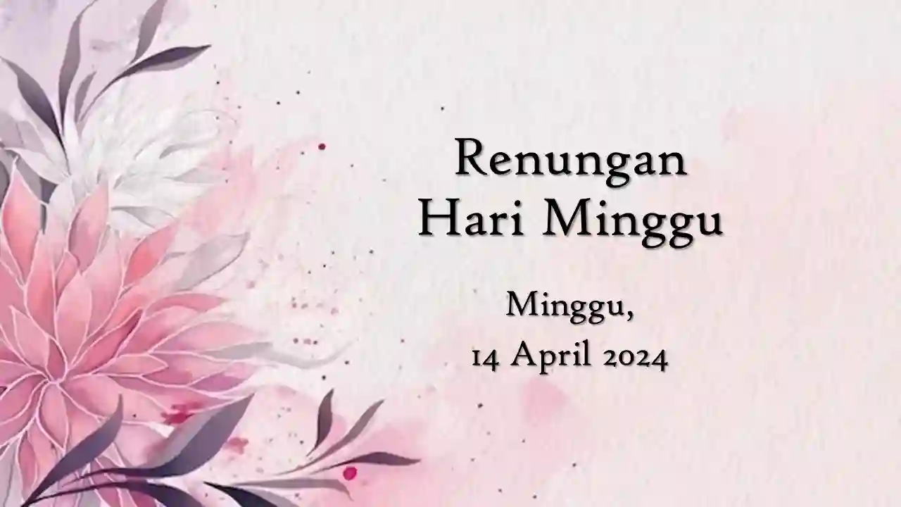 renungan harian hari ini
