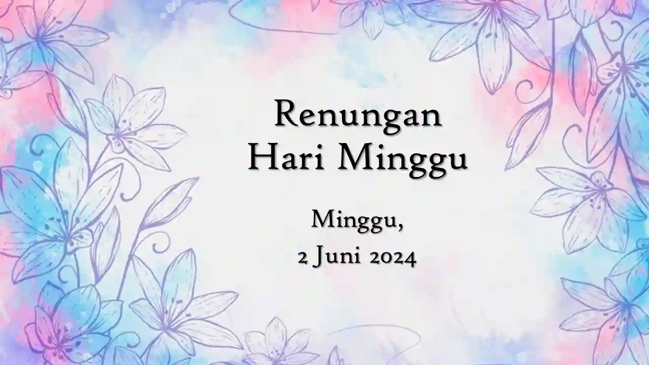 renungan harian hari ini