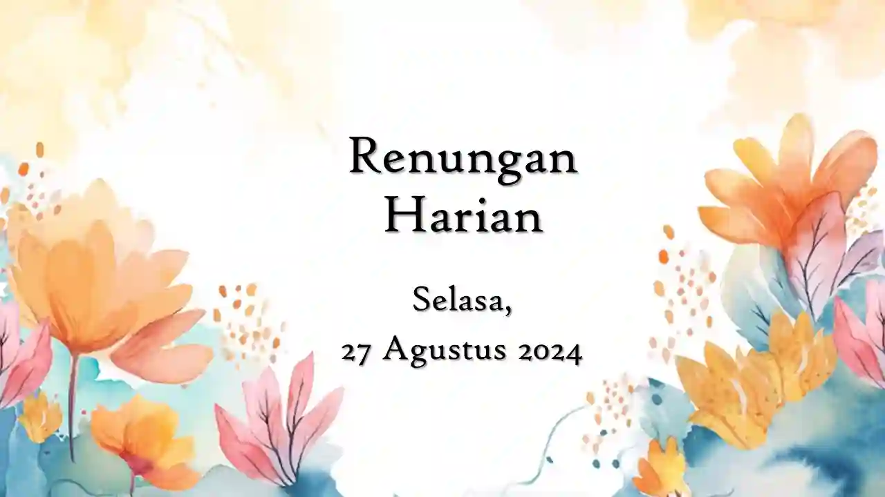 renungan harian hari ini
