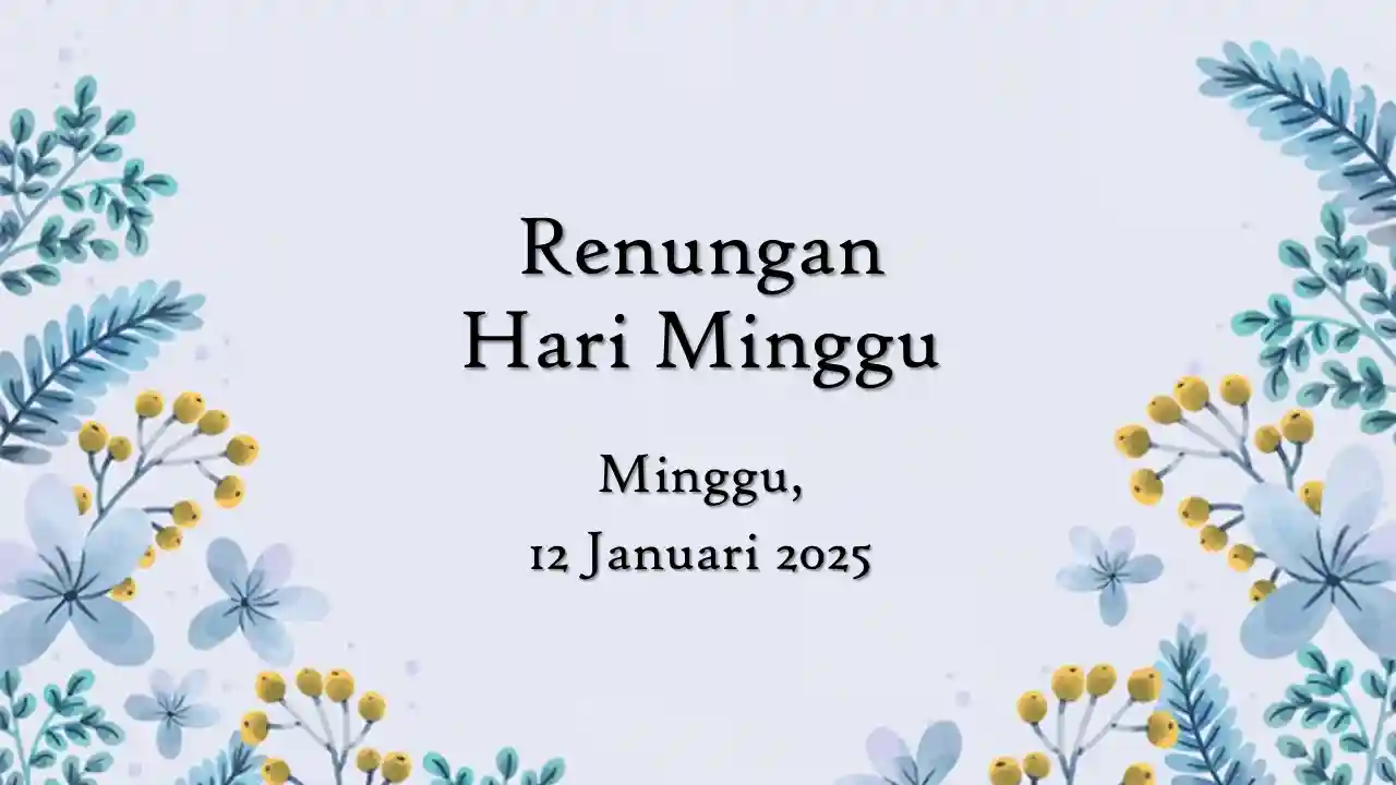 renungan harian hari ini