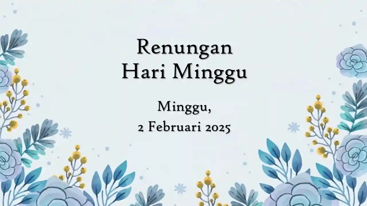 renungan harian hari ini