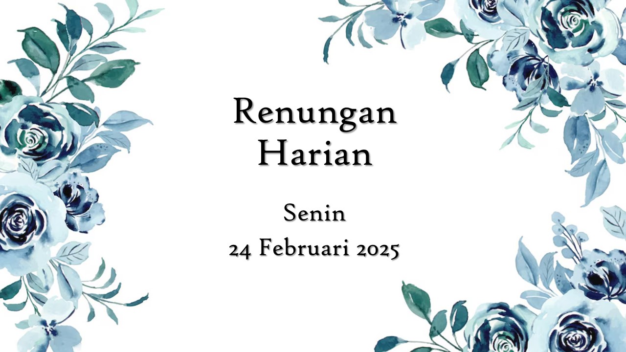 renungan harian hari ini
